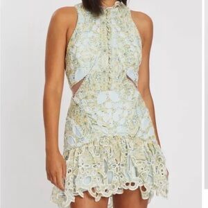 Acler's Meredith dress is a stand out piece with  delicate and feminine ruffles.